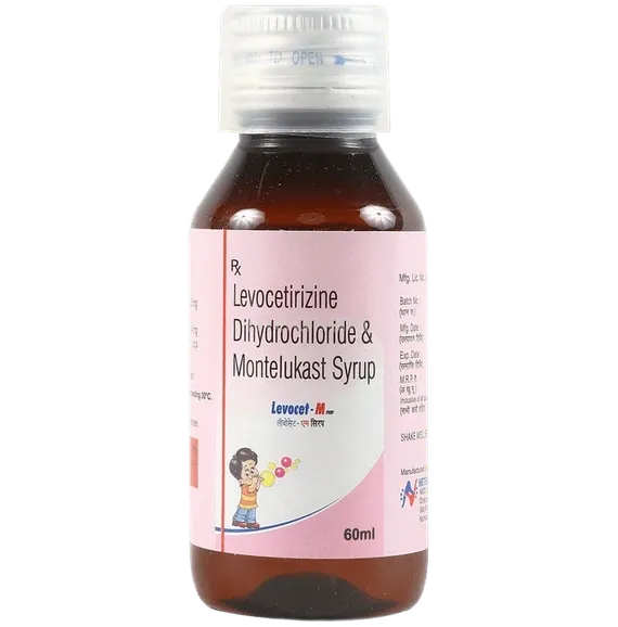 levocet m syrup 60 ml